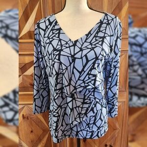 Alex Marie Women's Blue Blouse